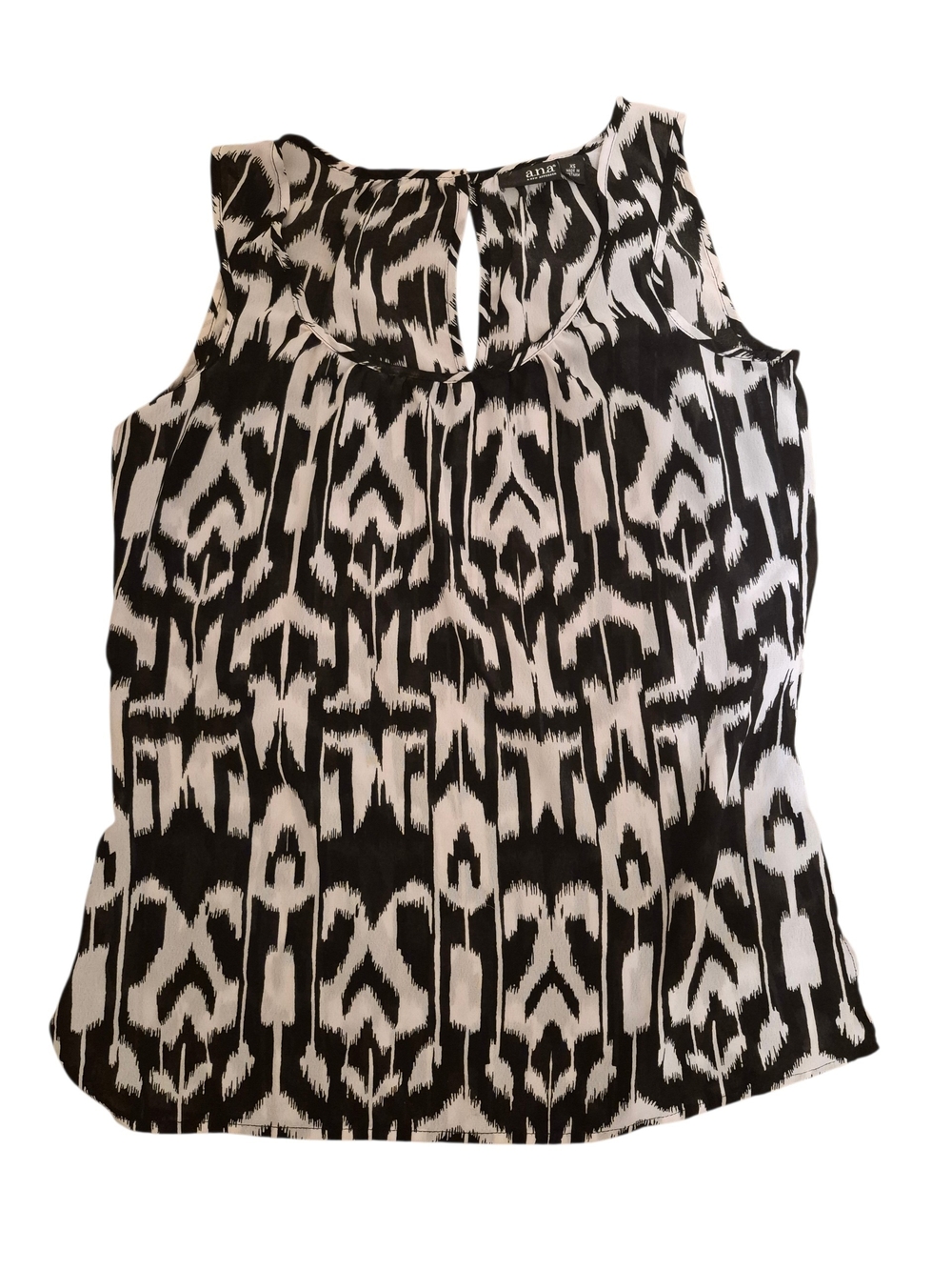 a.n.a Black & White Sleeveless Printed Camisole